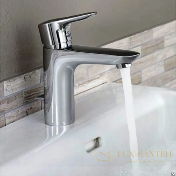 смеситель для раковины kludi objekta 322600575 с донным клапаном, хром