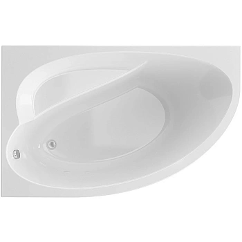акриловая ванна timo iva iva1610l 160x99,5 см, белый