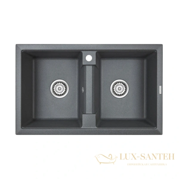 кухонная мойка paulmark zwilling pm238150-dg, графит