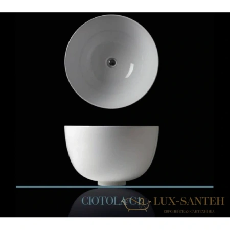 раковина kerasan ciotola 430101 46x46 см, белый