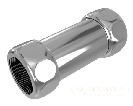 соед.прям.г/г 1"х1" для п/с 730sch1010, 4620768880704, цвет нержавеющая сталь