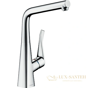 смеситель для кухни hansgrohe metris 14823000