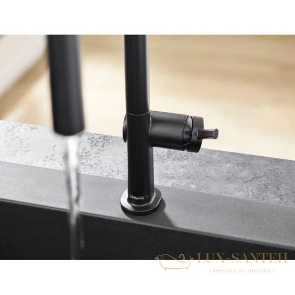 смеситель для кухни hansgrohe talis m54 72801000 с вытяжным душем, хром