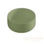 раковина накладная artceram cognac 35 col004 44 00 ø 350 мм, green salvia matt