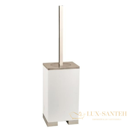 ерш gessi rettangolo 20843.031, хром/белый