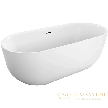 ванна акриловая свободностоящая 170x77 см belbagno bb706-1700-770, белый глянцевый