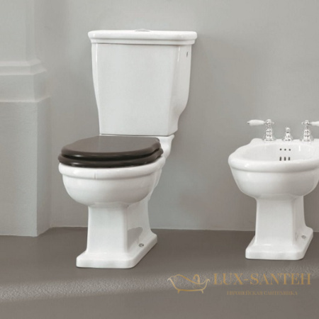 чаша напольного унитаза-моноблока artceram hermitage hev008 01 00 выпуск в пол, белый