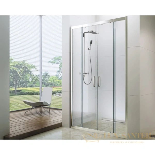 душевая дверь berges porta 063103 160-180 см