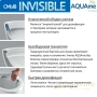 унитаз подвесной безободковый aquame aqm2002pro, смыв торнадо, с быстросъемным сиденьем softclose, белый глянцевый