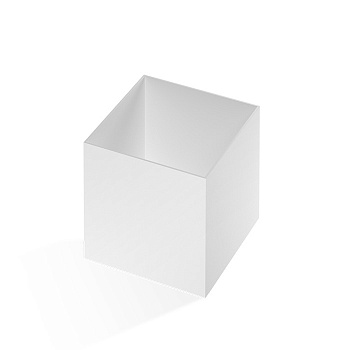 контейнер decor walther cube dw356 0846450 универсальный, белый матовый