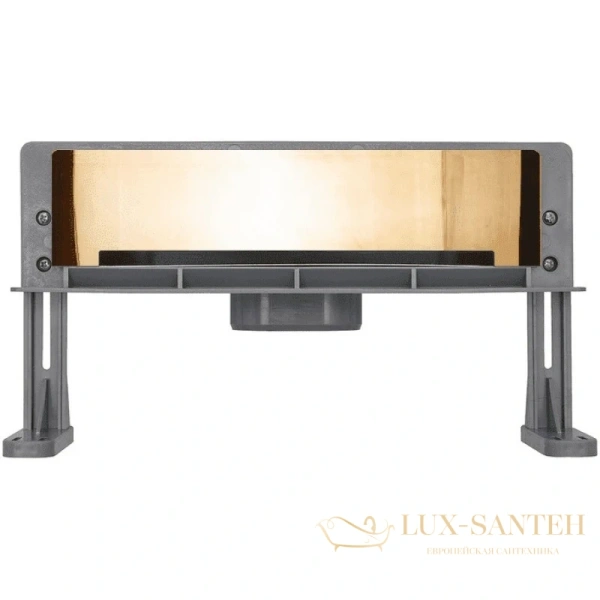 душевой канал bettoserb confluo premium wall drain gold 13100061, золотой