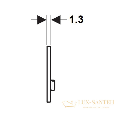 смывнaя клавиша geberit sigma50 115.671.dw.2, черный