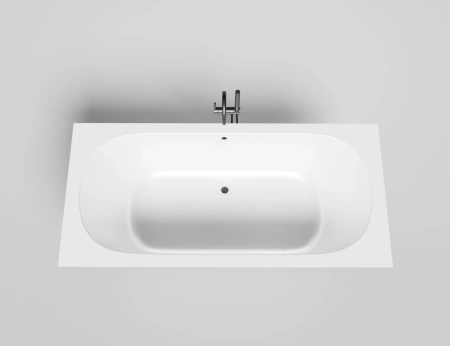 ванна salini ornella axis 103422m s-stone 190x90 см, белый