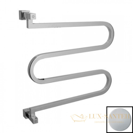 полотенцесушитель водяной margaroli aria 400sqcr, высота 63.6 см, ширина 60 см, хром