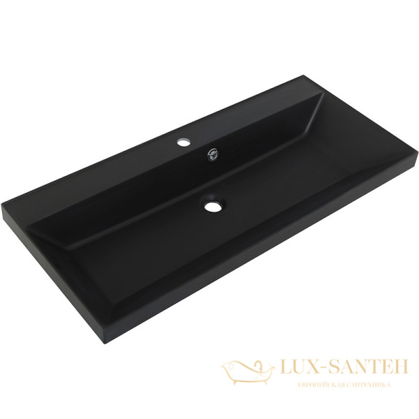 раковина belbagno bb800/450-lv-art-ast-nero 80 см, черный матовый