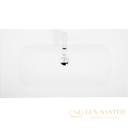 раковина belbagno bb1010/465-lv-vtr-bo 101 см, bianco opaco