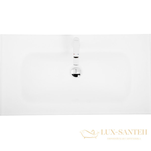 раковина belbagno bb1010/465-lv-vtr-bo 101 см, bianco opaco