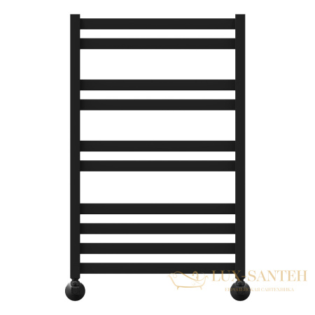 полотенцесушитель водяной lemark bellario п10 lm68810bl 500x800, черный