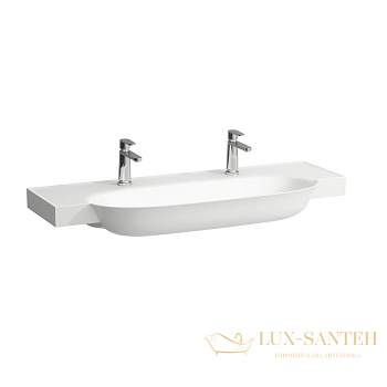 раковина laufen the new classic 8.1385.8.400.115.1 подвесная 120 см, белый глянцевый