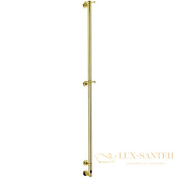 полотенцесушитель электрический margaroli arcobaleno 616gob-1650, высота 165 см, ширина 9 см, золото