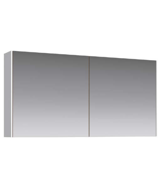 корпус зеркального шкафа aqwella 5 starts mobi mob0412 120, серый