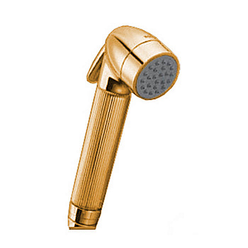 nicolazzi doccia, 5523gb, гигиенический душ, шланг 100см. гибкий. с поддержкой, цвет gold brass