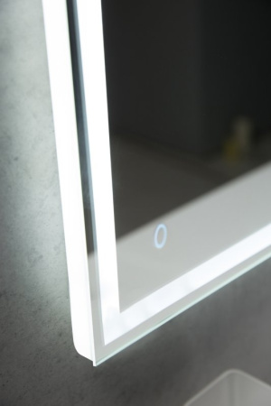 зеркало belbagno spc spc-grt-800-800-led-tch 80 см с сенсорным выключателем, с подсветкой 