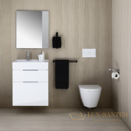 тумба под раковину laufen kartell by laufen 4.0755.2.033.631.1 595х455 мм, белый глянец