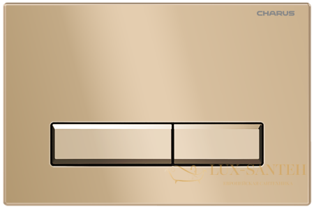 панель смыва charus tm, raiden, fp.321.51.01, песок матовый