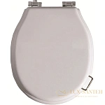 Сиденье Simas Lante LA006BI/CR для унитаза с микролифтом, белый