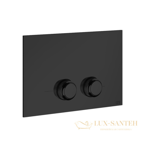 накладная панель смыва gessi venti20 54651.299 инсталляций geberit sigma8 и sigma12, black xl