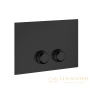 накладная панель смыва gessi venti20 54651.299 инсталляций geberit sigma8 и sigma12, black xl