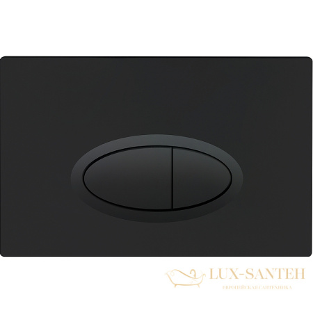 клавиша смыва belbagno bb054nero, черный матовый