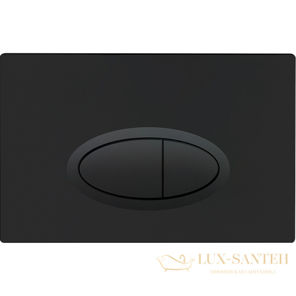 клавиша смыва belbagno bb054nero, черный матовый