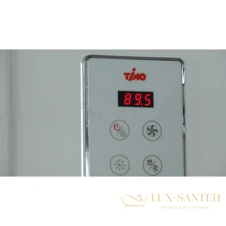 душевая кабина timo lux t-7715 120x90x225 см, стекло прозрачное