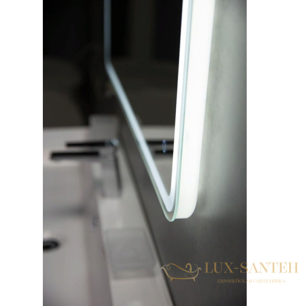 зеркало belbagno spc spc-mar-500-600-led-btn 50 см с кнопочным выключателем, с подсветкой