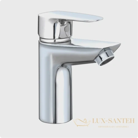 смеситель для раковины aquame prato aqmp6110, хром