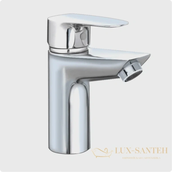 смеситель для раковины aquame prato aqmp6110, хром