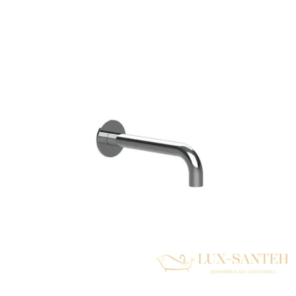 излив для ванны 240 мм, almar waterfalls e098007.gm, оруженая сталь брашированная pvd