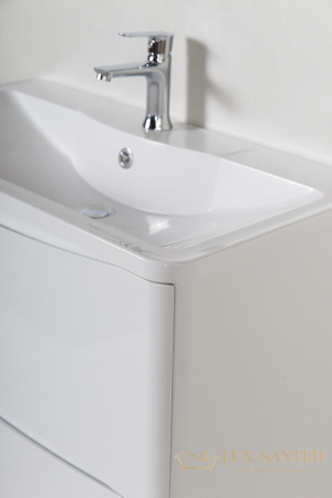 тумба под раковину belbagno acqua acqua-1000-2c-pia-bl 100 см, bianco lucido