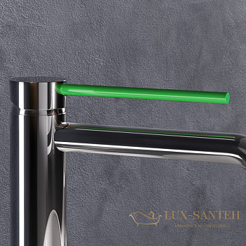 gattoni circle one накладка на ручку смесителя для раковин и биде, 9098 х 90ve, цвет verde