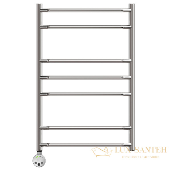 полотенцесушитель 500x800 электрический point венера pn07158e п7 левый/правый, хром