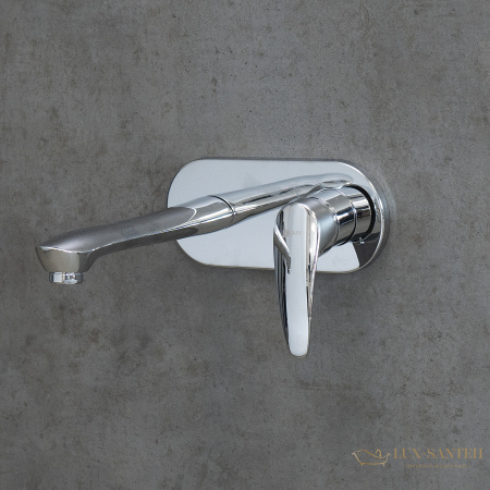 смеситель для раковины встраиваемый lemark linara lm0426c,  хром