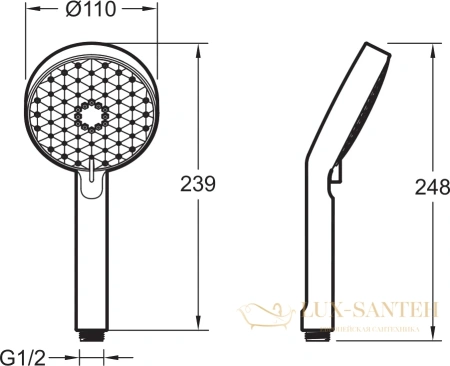 комплект смесителей для ванны jacob delafon oscar e29847ru-bl матовый черный