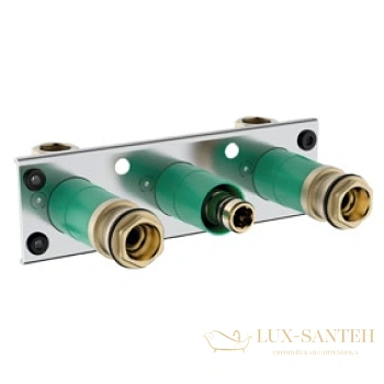 скрытая часть термостата hansgrohe showertablet 600 13129180 для 2 потребителей