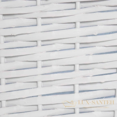 плетеная корзина wasserkraft lopau wb-320-s для белья, светло-кремовый