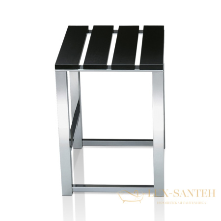 табурет decor walther dw 68 0503605 для ванной комнаты, венге/хром