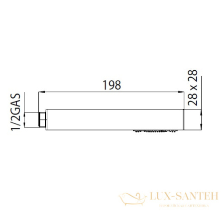 душевой набор bossini cube c50001.030, хром