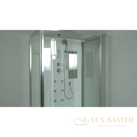 душевая кабина timo lux t-7715 120x90x225 см, стекло прозрачное
