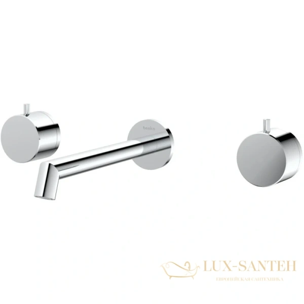 смеситель для раковины teska casa e5606 без донного клапана, хром